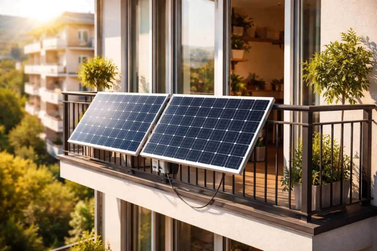 Fotovoltaico da balcone